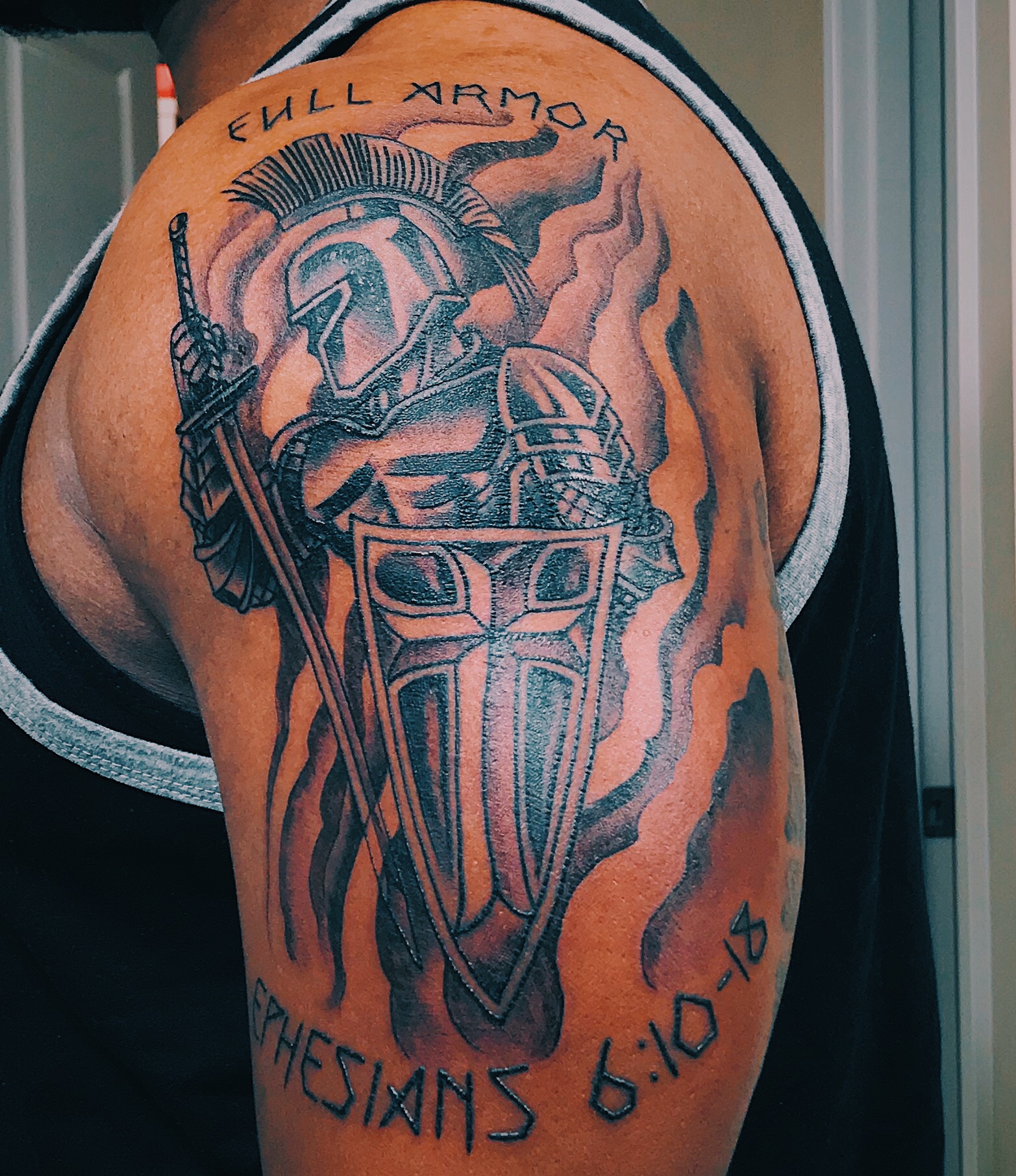 Full Armor of God Tattoo