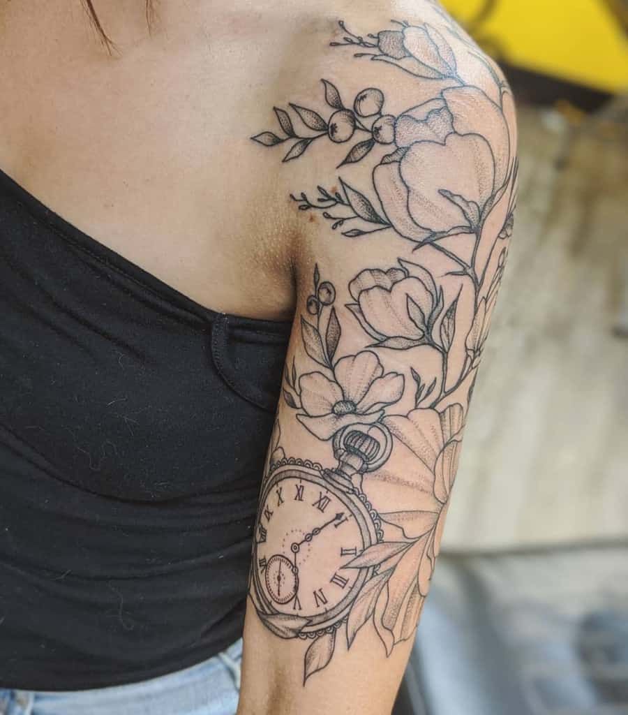 Upper Arm Tattoo Ideas for Women