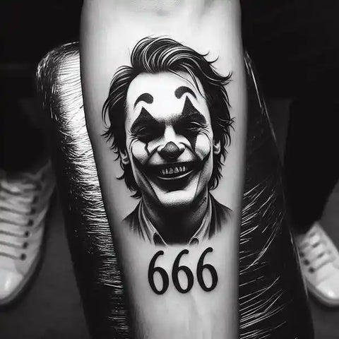 666 Joker Tattoo