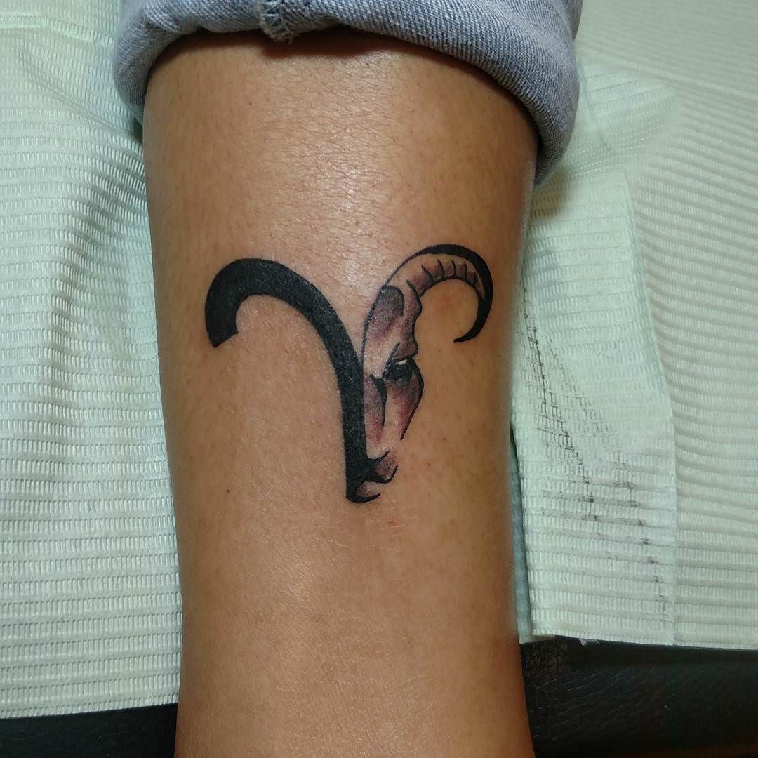 Aries Sign Tattoo Ideas