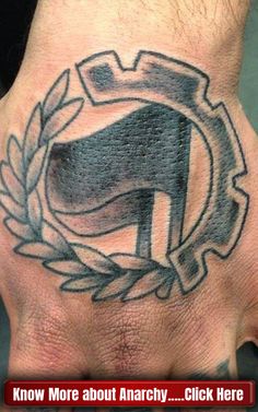 Anti Government Tattoo
