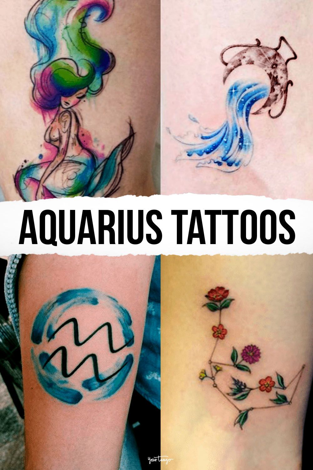 Unique Aquarius Tattoo Ideas
