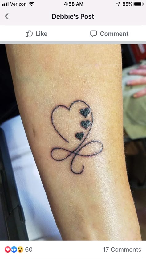 10 3 hearts tattoo ideas | heart tattoo, 3 hearts tattoo, mom tattoos