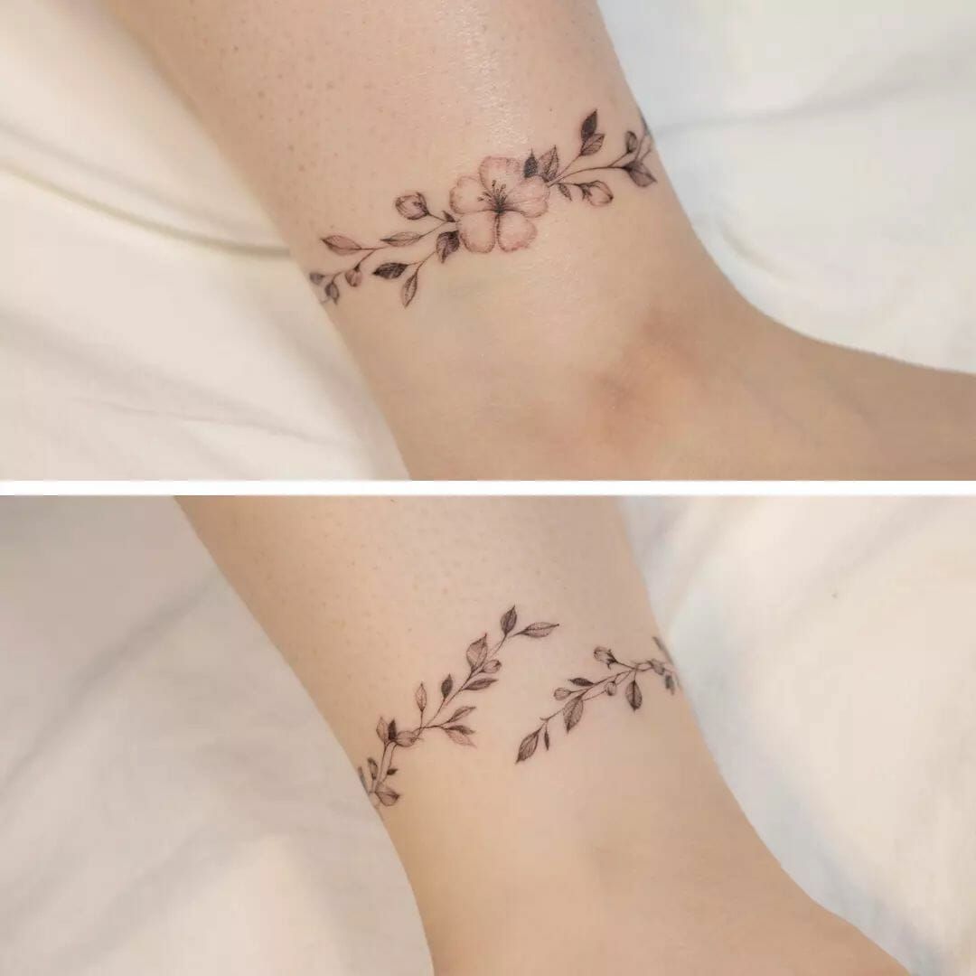 Statement of Empowerment Ankle Tattoo