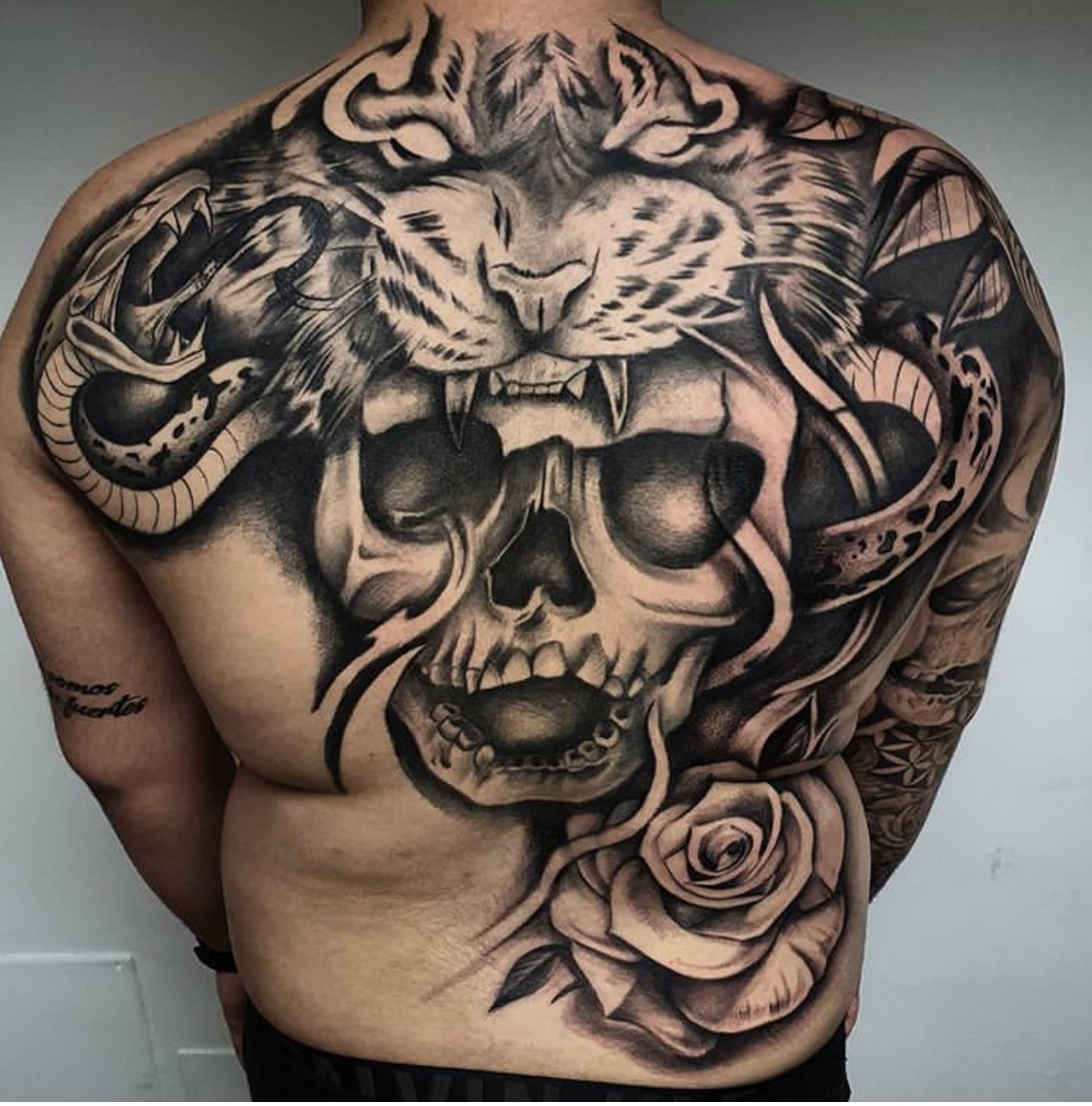 Stunning back tattoo