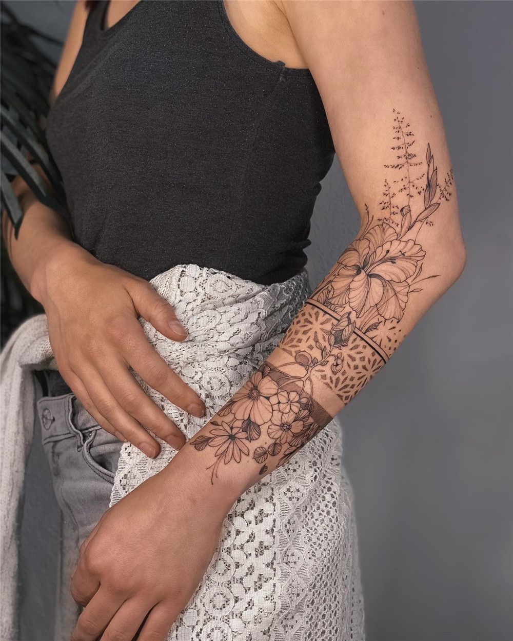 Half Sleeve Tattoo for Women
