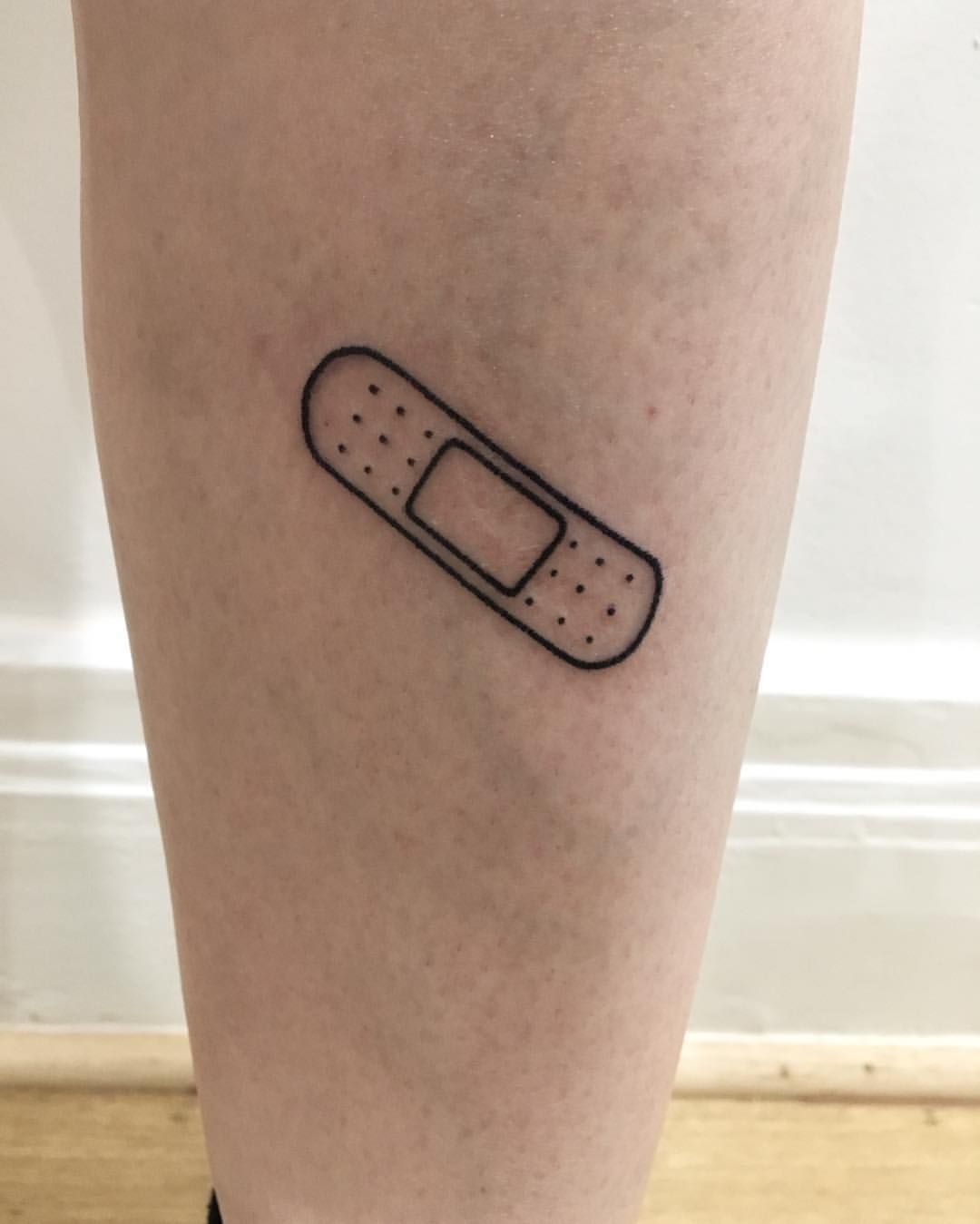Band Aid Tattoo Minimalist