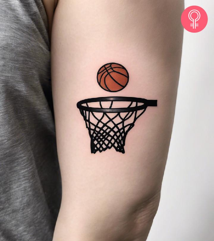 Outstanding Basketball Tattoo Ideas