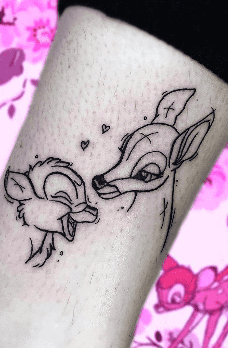 Bambi Tattoo Design Ideas