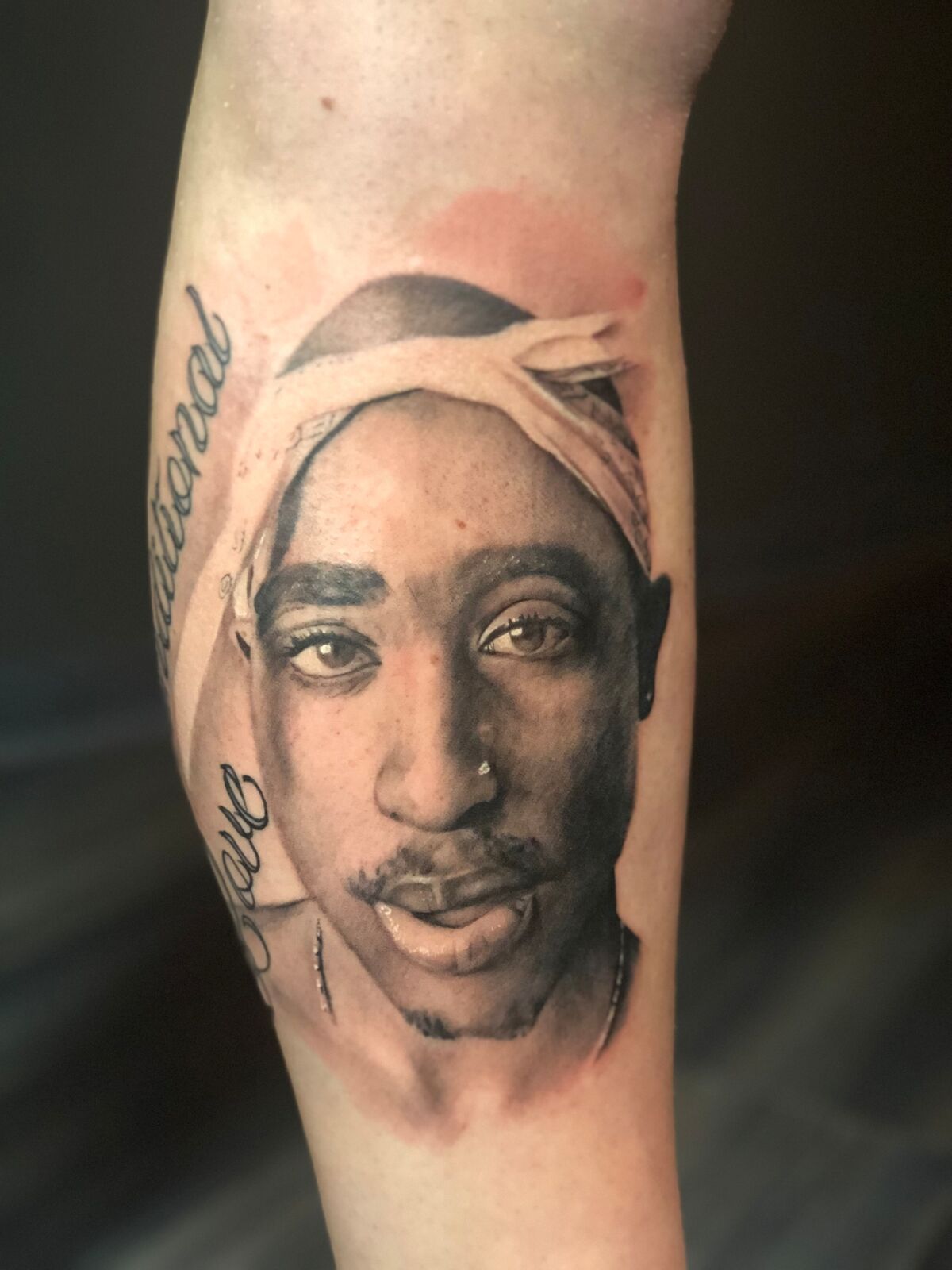 Tupac's 'Rose' Tattoo