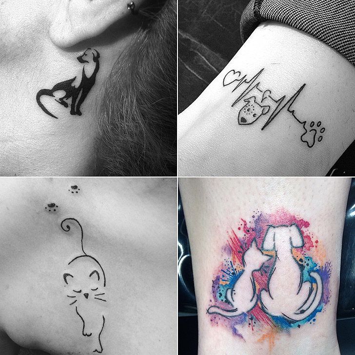 Celestial Canine Tattoo
