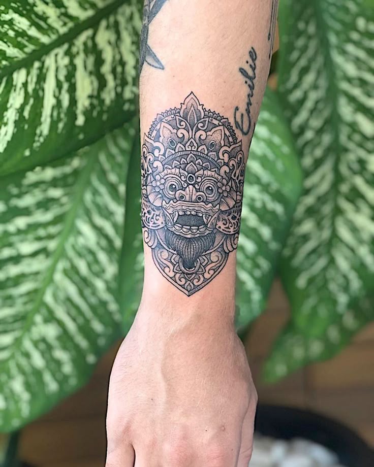 Barong Tattoo Bali