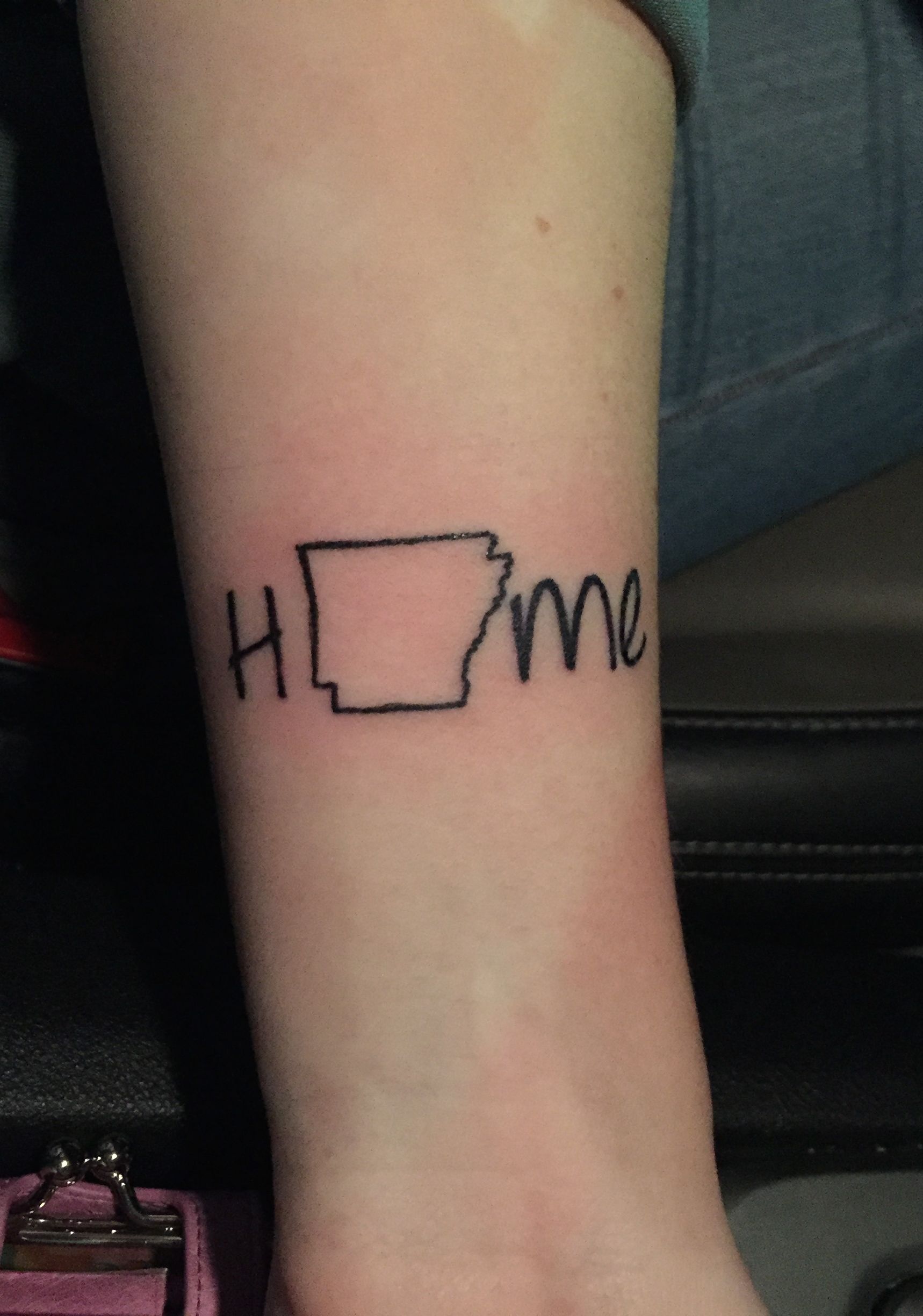 Arkansas pride all wrapped up into a tattoo | Arkansas tattoo