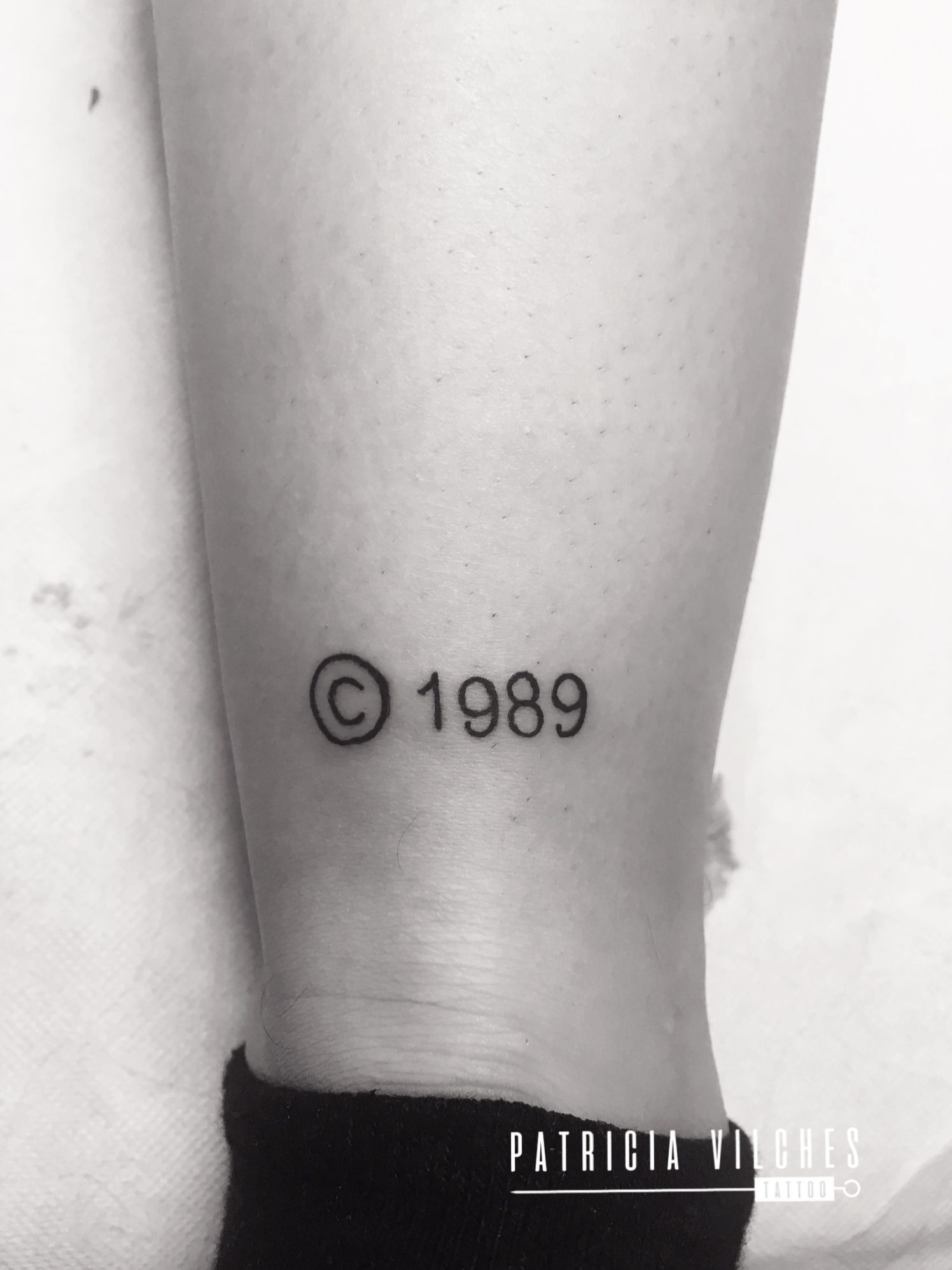 Dynamic Typography Tattoo