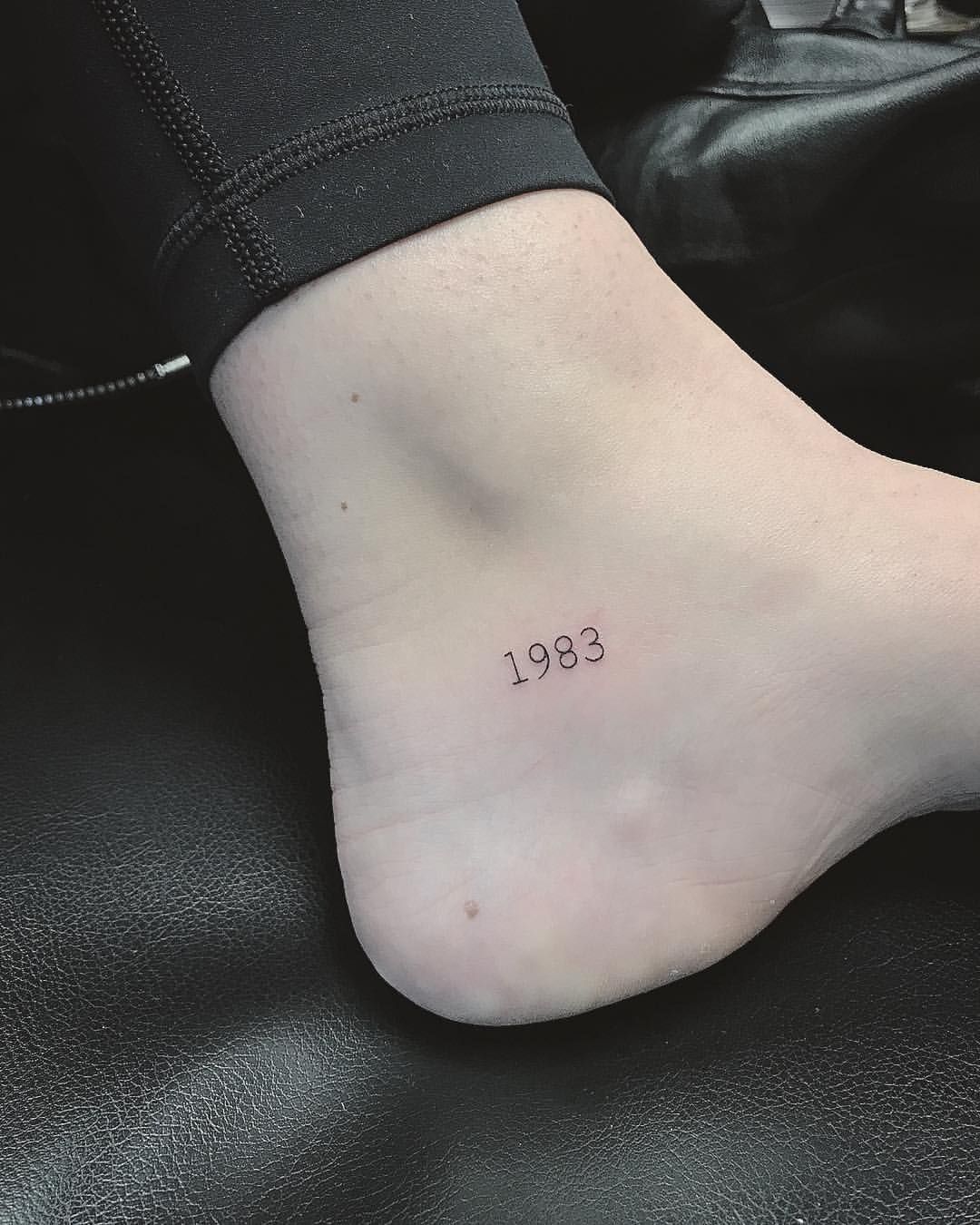 1983 Singleneedle Tattoo Design