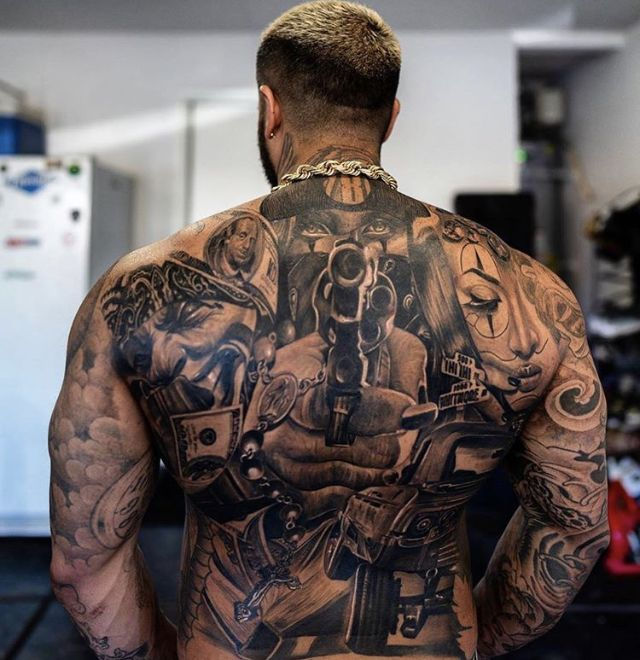 Back tattoos for men: Ideas and Inspiration