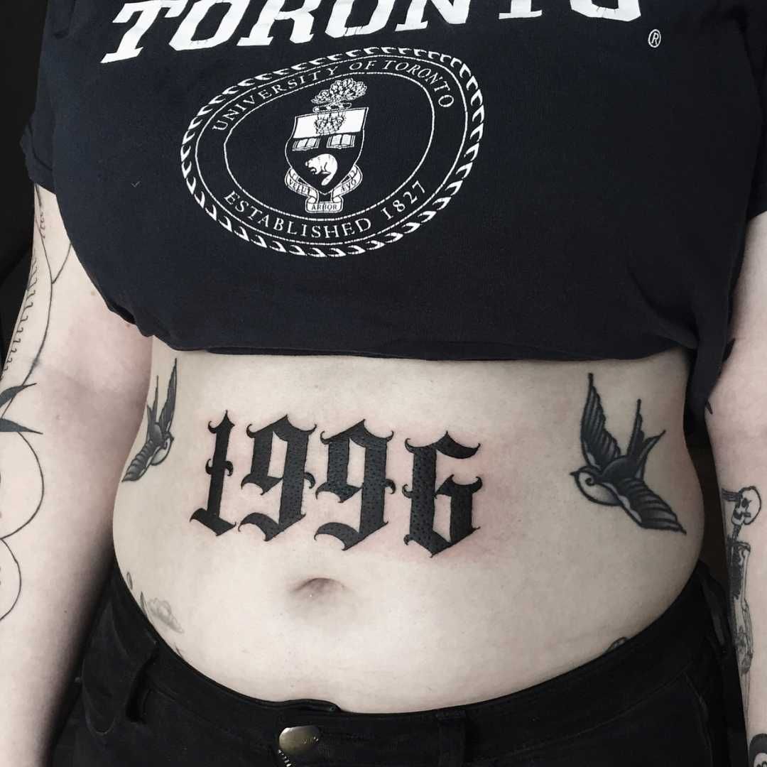 Various 1996 tattoo designs