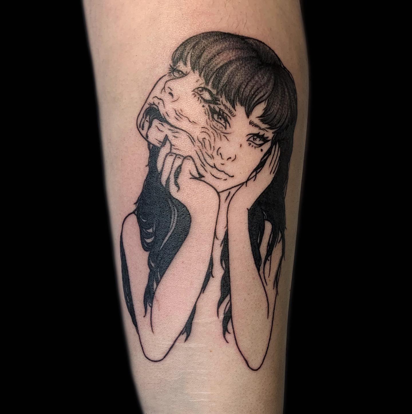 2 Face Tattoo Idea 2