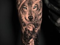 A-wolf-under-the-moon