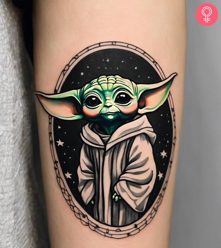 8 Baby Yoda Tattoo Ideas To Express Your Love For Star Wars