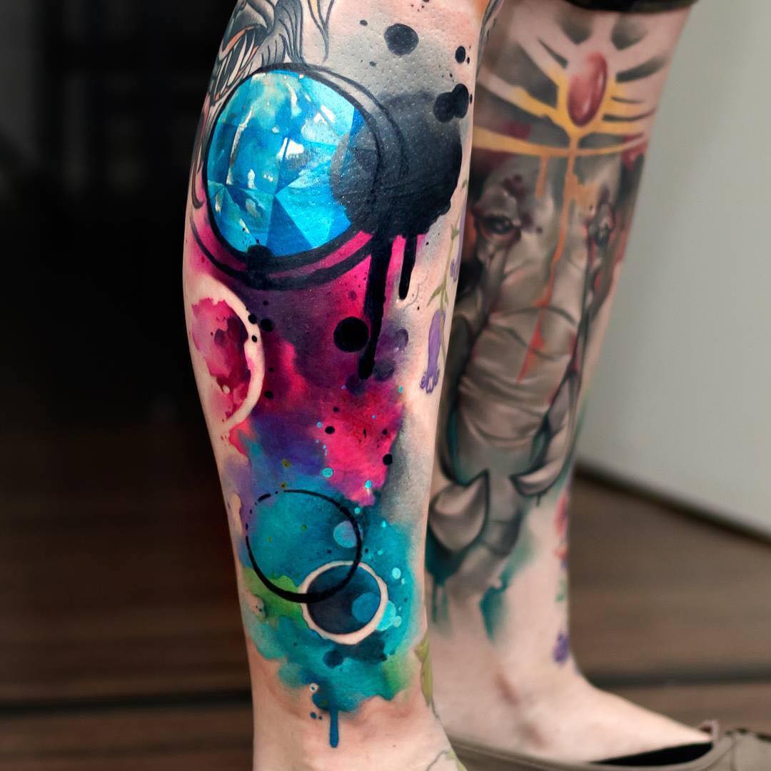 Minimalist Abstract Tattoo