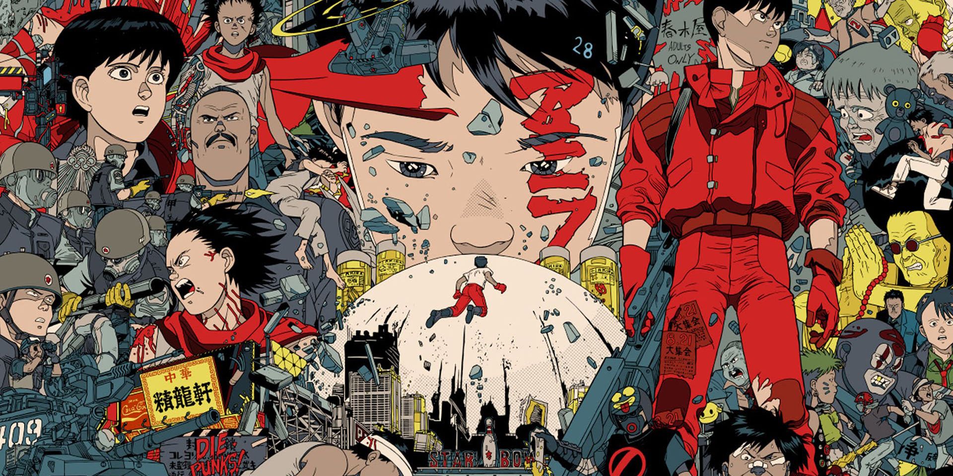 Tetsuo's transformation scene