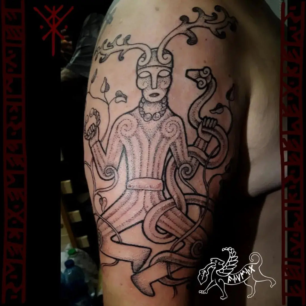 Greek Mythological Symbols Tattoo