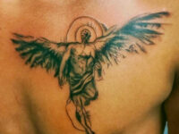 Angel-Tattoo-on-Chest
