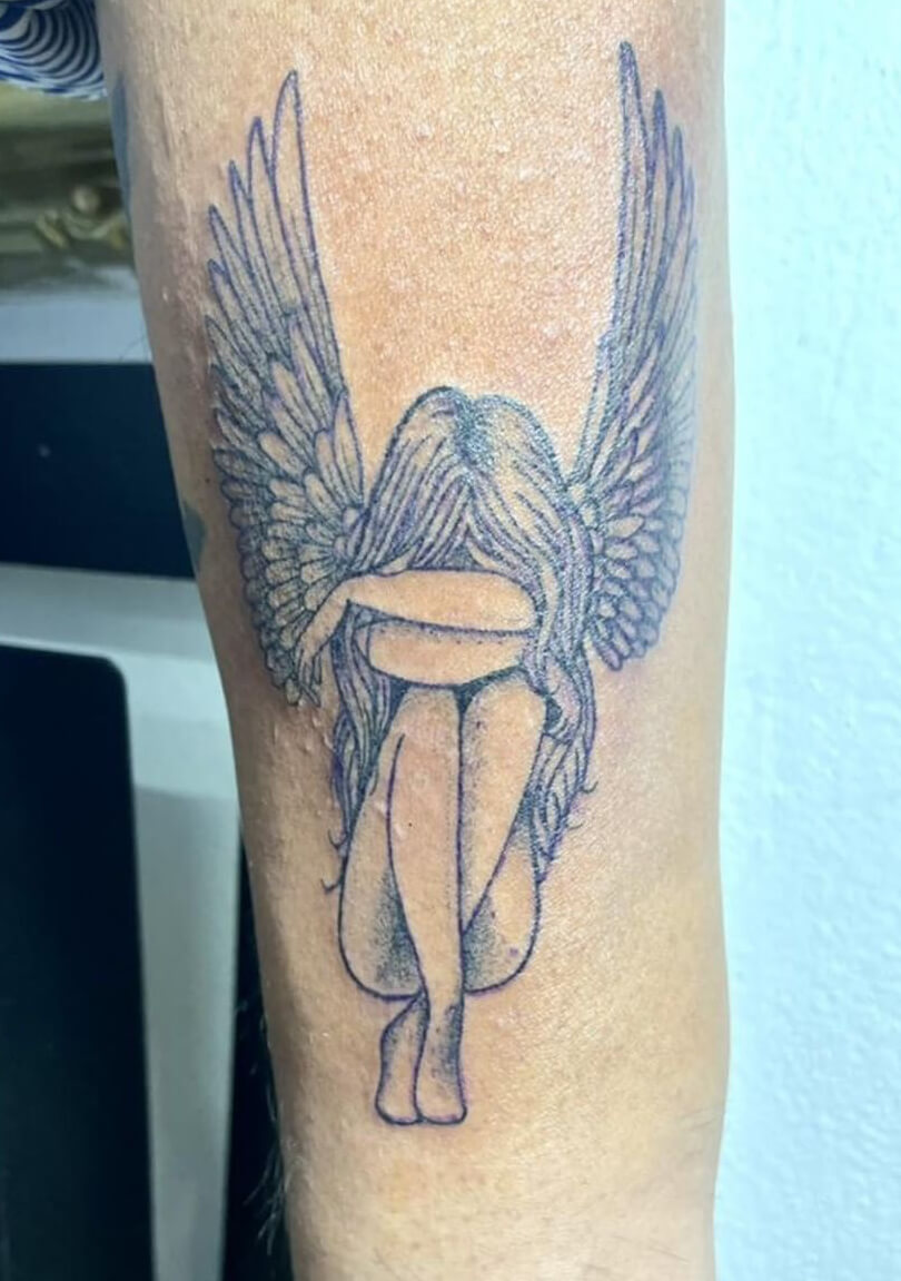 Heavenly Angel Tattoo Designs