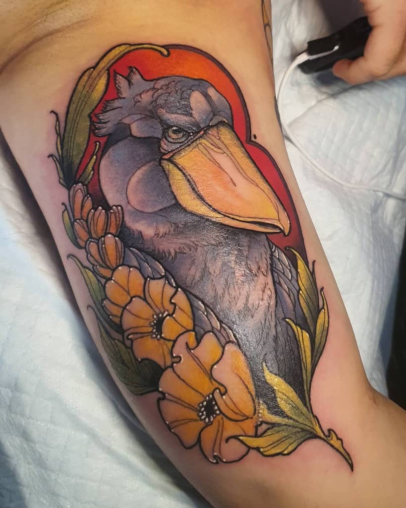 Animal Art Nouveau Tattoo