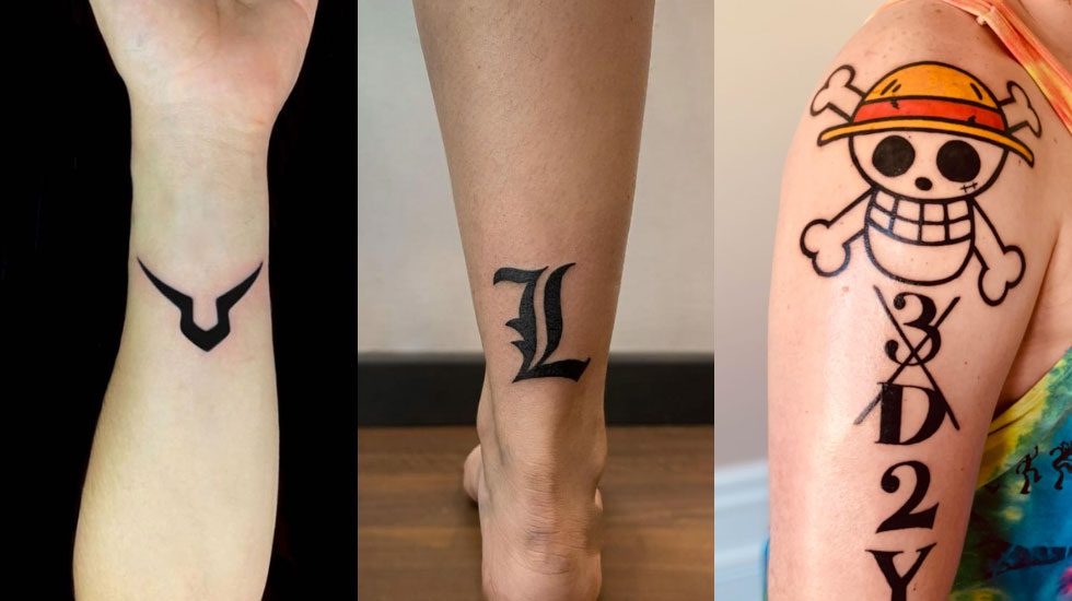Anime Tattoos - Animehunch