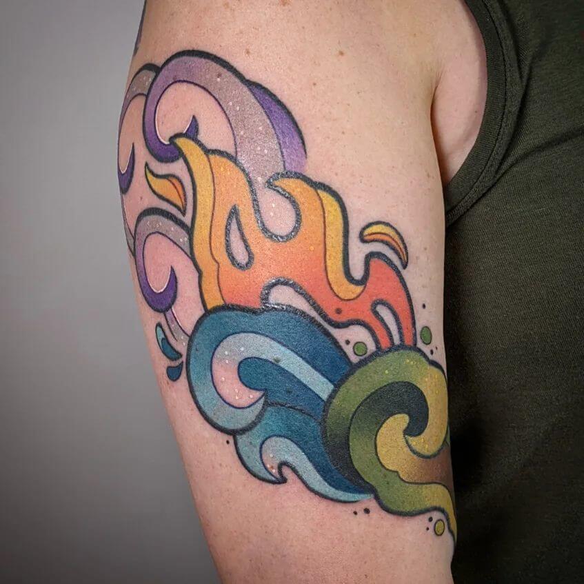Water Element Tattoo