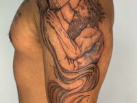 Aquarius-God-Pouring-Water-Tattoo