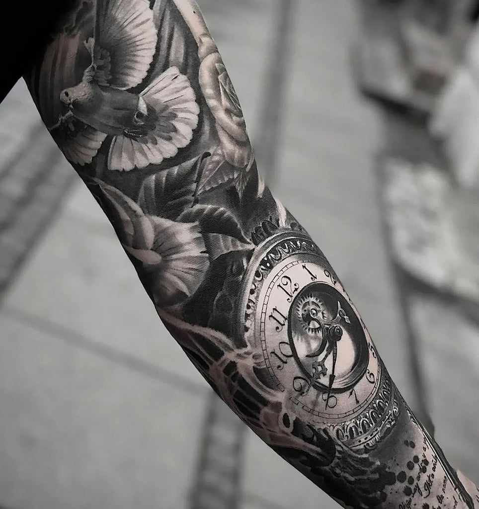 Symbol of Strength Arm Tattoo