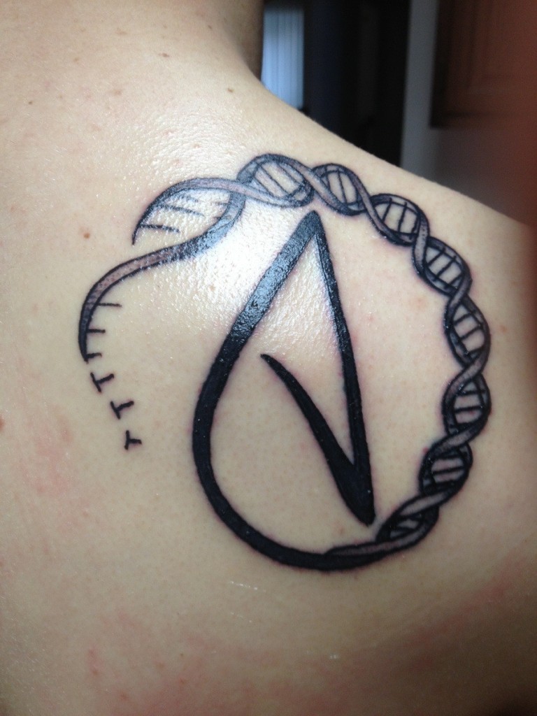Atheist Imagery Tattoo