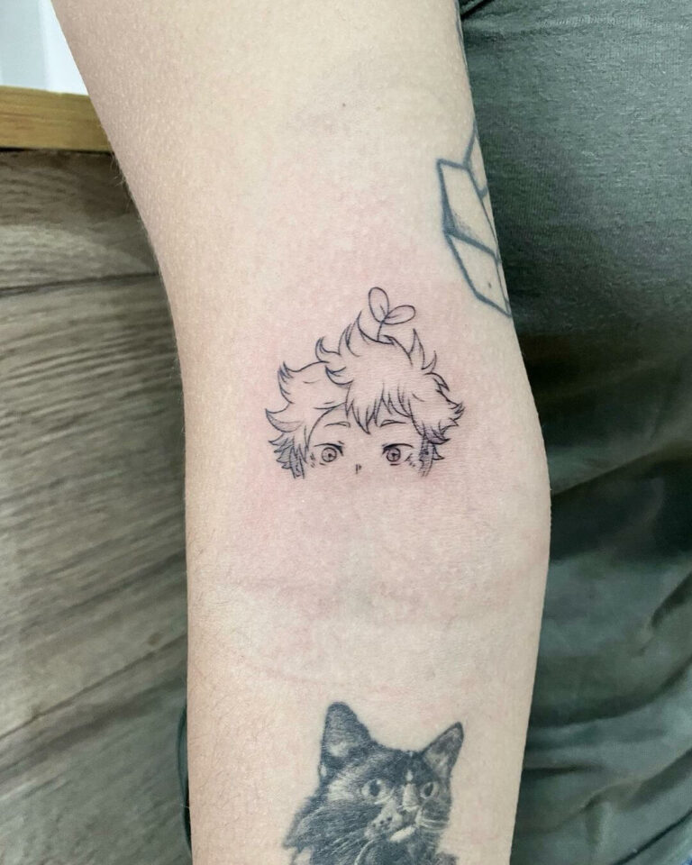 Haikyuu Minimalist Tattoo