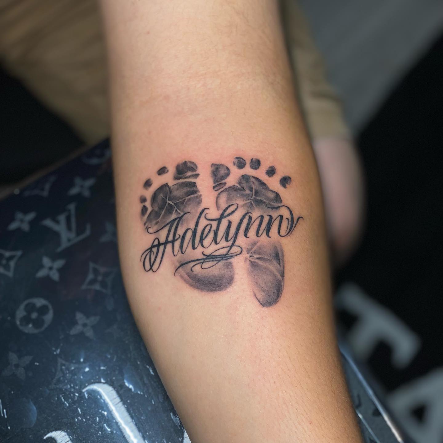 Best Baby Footprint Tattoo
