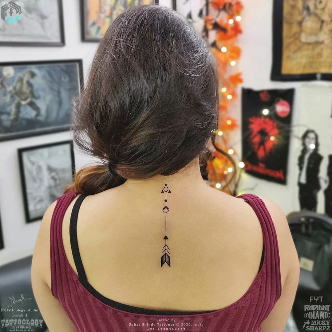 Back of Neck Tattoo Ideas
