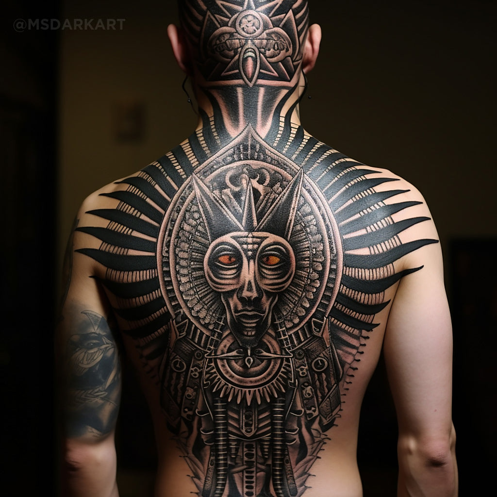 Best Back Tattoo Design