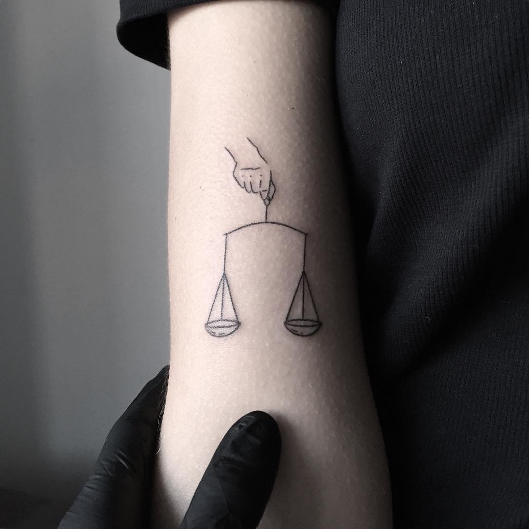 Balance tattoo design by tattooist pokeeeeeeoh