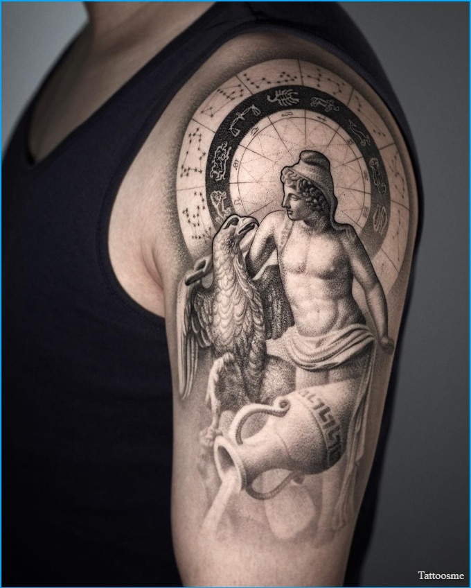 Aquarius Zodiac Tattoo Ideas