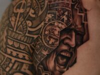 Black-Ink-Aztec-Tattoo-Design