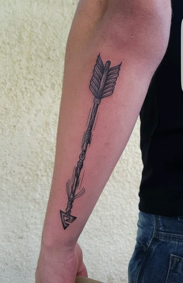 Cool Arrow Tattoos for Men