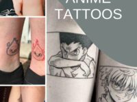 CoupleHisandHerAnimeTattoos