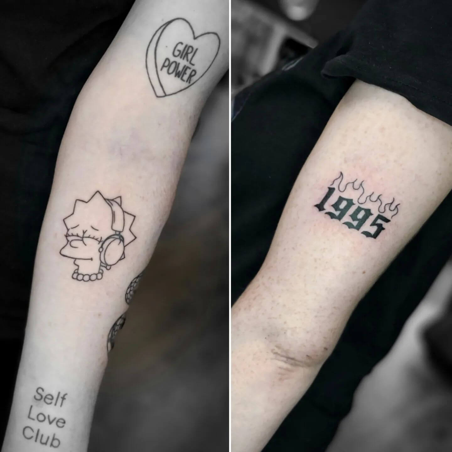 Dynamic Black Ink 1995 Tattoo