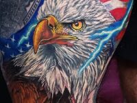 Eagle-With-American-Flag-Wings-Tattoo