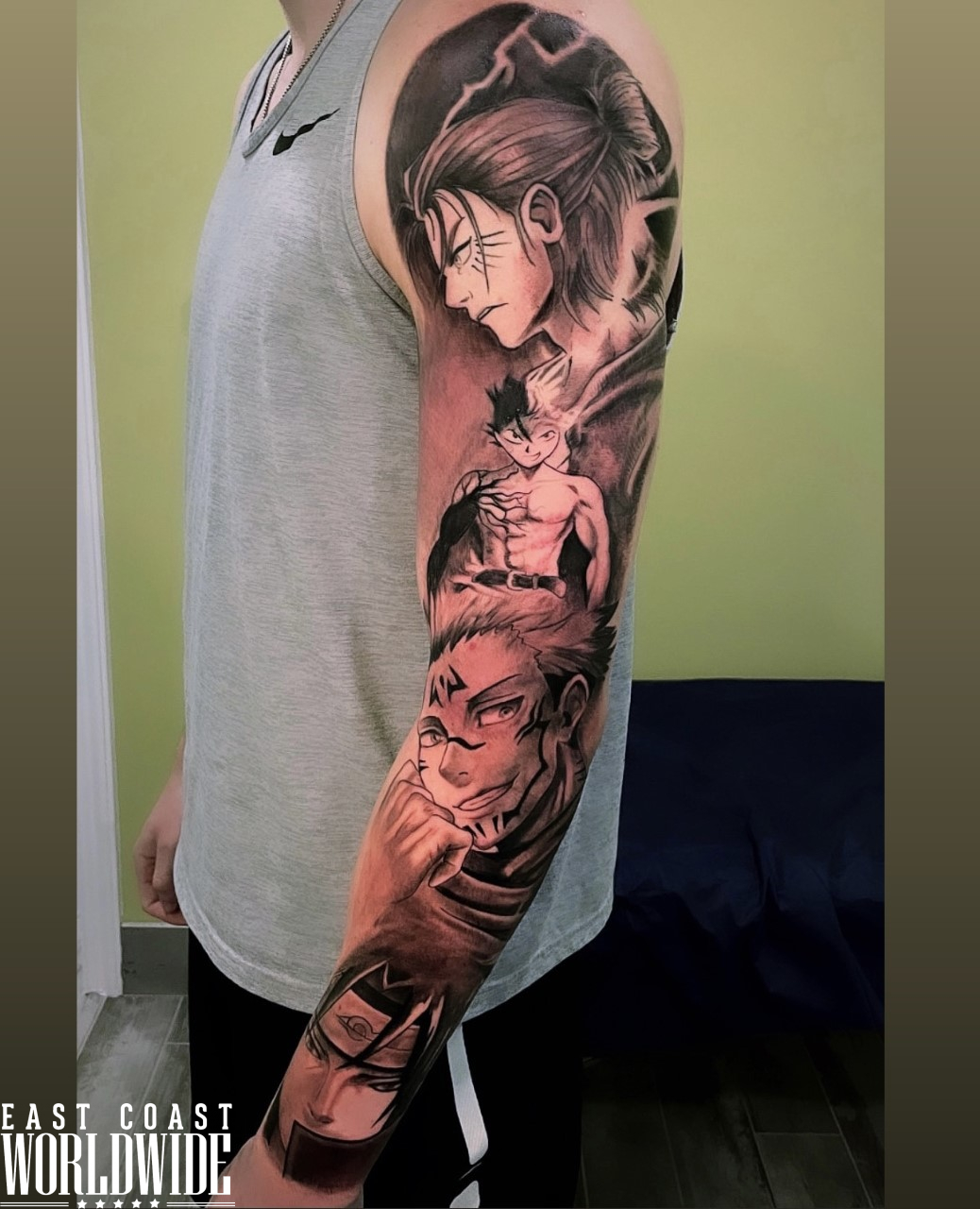 Share 57+ Anime Tattoo Sleeve