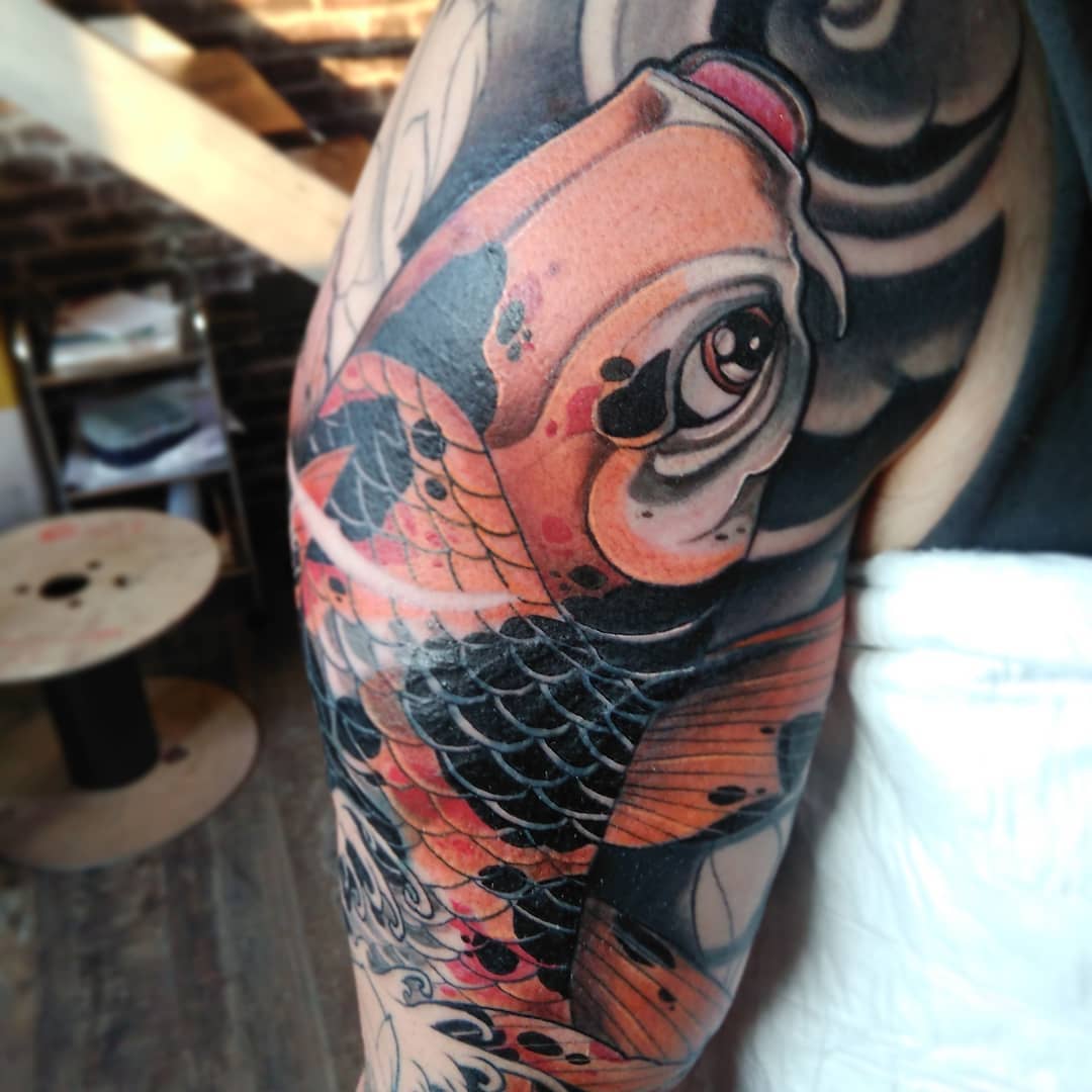 Fish tattoo sleeve