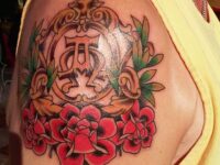 Floral-Alpha-Omega-Tattoo