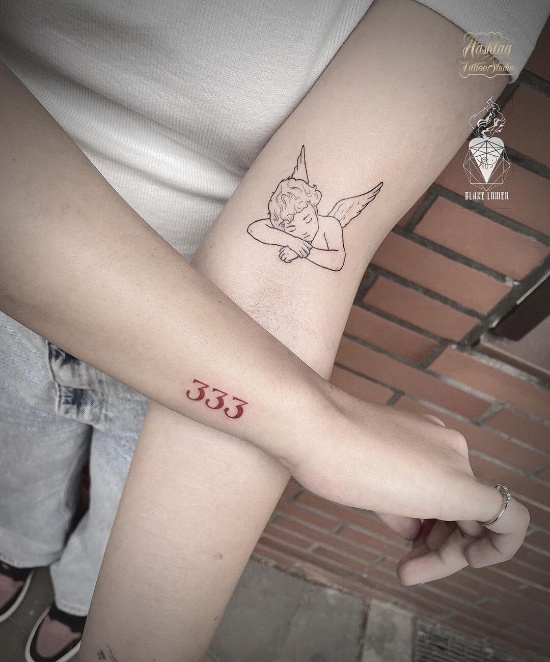 Forearm Triple 3 Tattoo